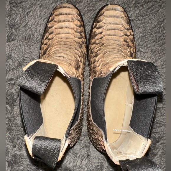 Genuine Python Chelsea Boots - Picture 3 of 9